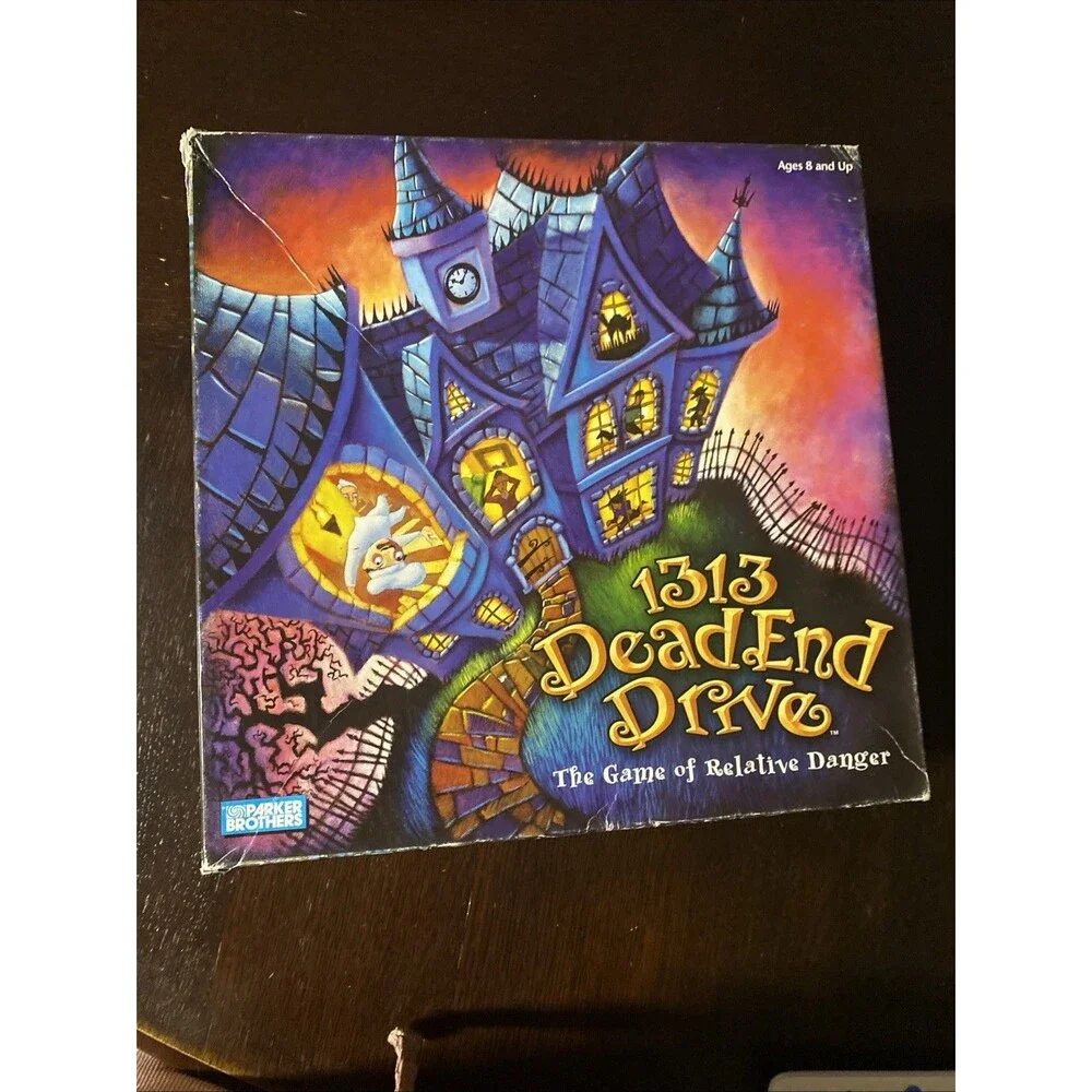 1313 Dead End Drive Board Game Parker Brothers Hasbro 2002